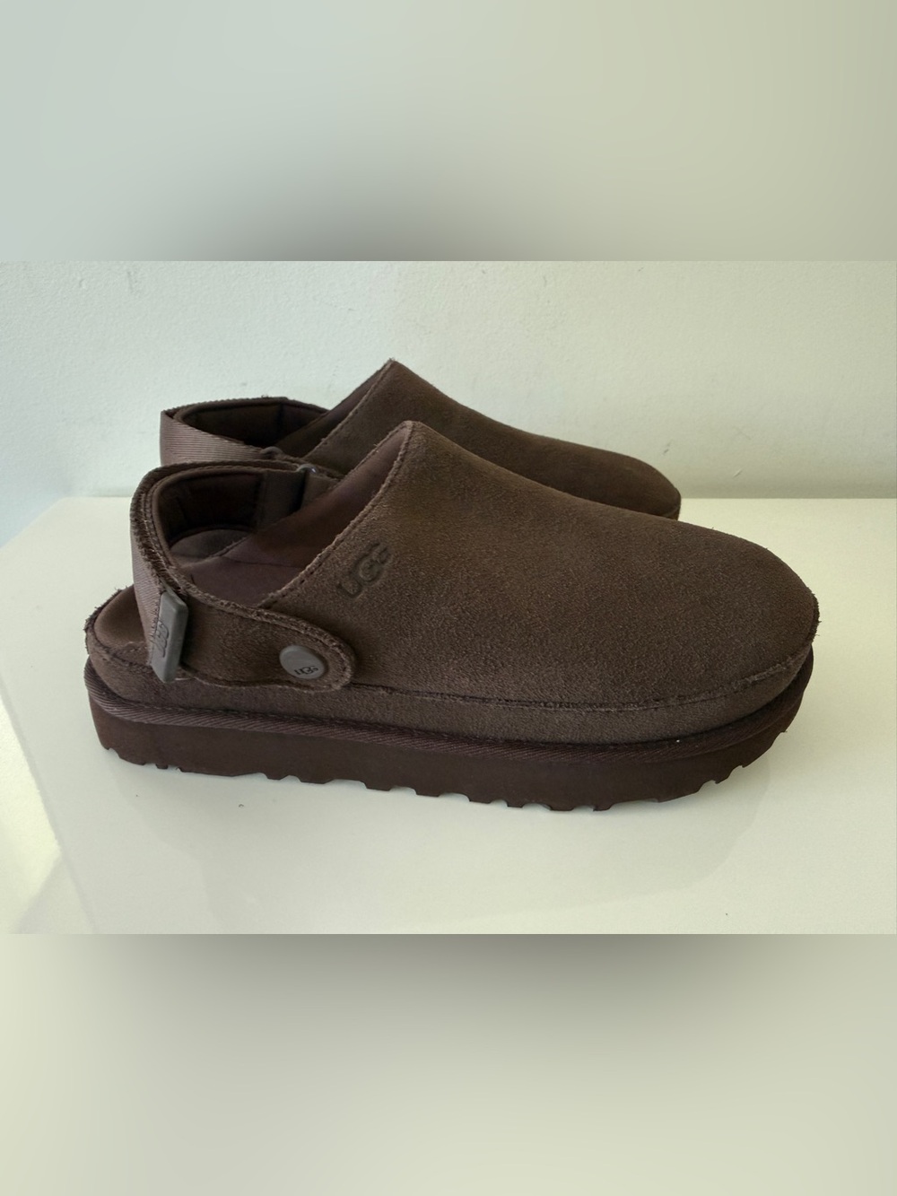 UGG Goldenstar Clog Women's  Size 9, Dark Brown - Picture 2 of 7